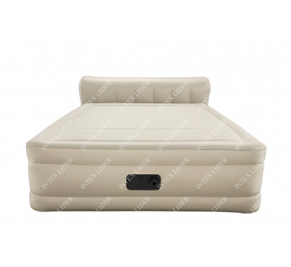 69019 Надувная кровать Essence Fortech Bestway 229х152х79см со спинкой, встроенный электронасос