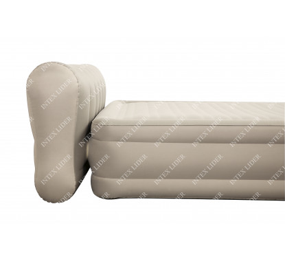 69019 Надувная кровать Essence Fortech Bestway 229х152х79см со спинкой, встроенный электронасос