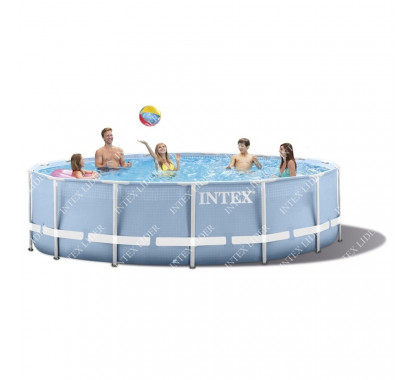 26710 Каркасный бассейн круглый INTEX Prism Frame Pool 366х76см