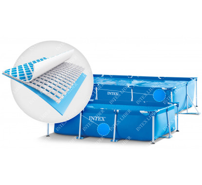 28274 Прямоугольный каркасный бассейн Intex 450х220х84см + фильтр-насос 2,0 м3/ч