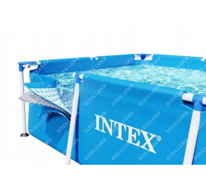 28274 Прямоугольный каркасный бассейн Intex 450х220х84см + фильтр-насос 2,0 м3/ч