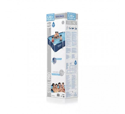 56404 Каркасный бассейн прямоугольный BestWay, 300х201х66см