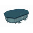 58425 Тент для каркасного бассейна Power Steel Oval Pools 424х250х100 см Bestway
