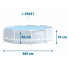 26710 Каркасный бассейн круглый INTEX Prism Frame Pool 366х76см
